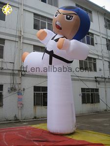 Globo Inflable Gigante de 6-8 Pies de Altura con Forma de Hombre de Dibujos Animados, Impermeable, con Soplador Eléctrico para Fiestas al Aire Libre y Decoración Promocional - Product Image 5