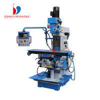 Fraiseuse verticale manuelle ZX6350 220V, petite et polyvalente, avec moteur, pour perçage personnalisé, haute précision, usage léger, état neuf