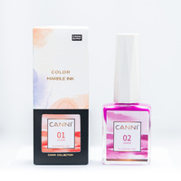 Le plus récent CANNI Nail Art 9ml fleur fleur effet Gel vernis à ongles Air sec couleur marbre liquide floraison encre émail vernis laque