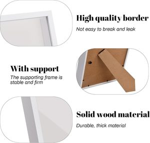 Venta al por mayor: Vitrina expositora de madera 8x10 11x14 para fotos, medallas y recuerdos - Product Image 6