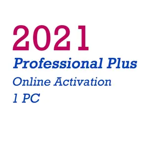 2021 asli Pro Plus kunci 100% aktivasi Online 2021 profesional Plus lisensi dikirim oleh Ali Chat