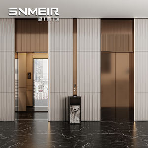 定制支撑不锈钢凹槽装饰格栅墙板金属百叶窗室内凹槽板 - Product Image 4