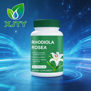Capsules à base de safran <span class=keywords><strong>anti</strong></span>-<span class=keywords><strong>stress</strong></span>, extrait de Rhodiola, complément alimentaire antioxydant pour adultes, pour soulager le <span class=keywords><strong>stress</strong></span> et améliorer l'humeur - Product Image 1