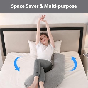 Almohada de <span class=keywords><strong>lactancia</strong></span> de maternidad multifuncional Cojín de <span class=keywords><strong>lactancia</strong></span> Almohada de <span class=keywords><strong>lactancia</strong></span> de <span class=keywords><strong>embarazo</strong></span> para mujeres embarazadas que duermen - Product Image 5