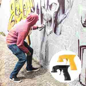 Pistola pulverizadora de aerosol universal con logotipo personalizado, pulverizador de pintura ergonómico, regalo promocional ideal para bricolaje - Product Image 6