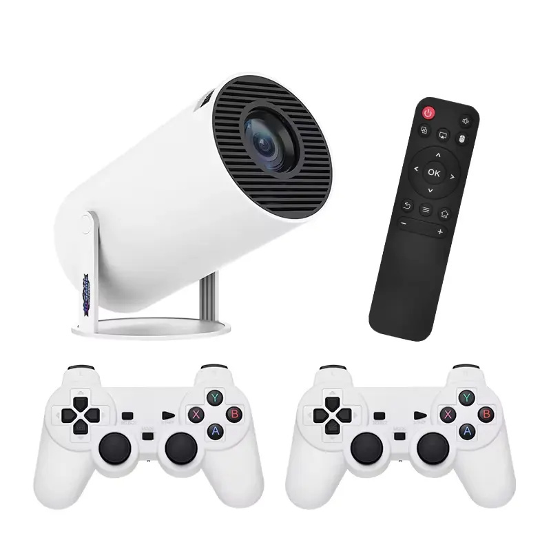 YDH-F300 <strong>2026</strong> Hot Selling 800 Lumen 4K <strong>Game</strong> <strong>Controller</strong> with 20,000 <strong>Games</strong>, <strong>Android</strong> 12 Portable 3D <strong>Game</strong> <strong>Controller</strong> Projector