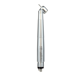 Minno Pieza de mano dental de turbina de alta velocidad de 45 grados, plateada, Mg06 Clase III - Product Image 1