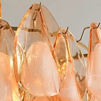 Luminaires suspendus modernes pour salon, chambre à coucher, chambre d'hôtel, éclairage décoratif de luxe, lustre en verre soufflé de designer italien