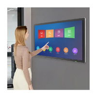 Écran tactile LCD 10-75 pouces mural, kiosque interactif pour ascenseur, système d'exploitation Android, signalétique pour magasin de détail