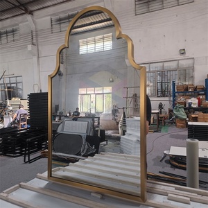 Gương phòng tắm khách sạn cao cấp khung thép không gỉ 304 kiểu dáng châu Âu tùy chỉnh - Product Image 1