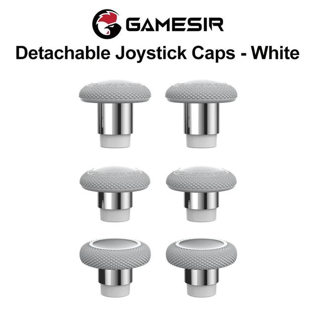 GameSir Joystick Caps for G7 Pro Super Nova Gamepad Accessories 3 Pairs Personalized Caps Smooth Steel Ring Control Experience