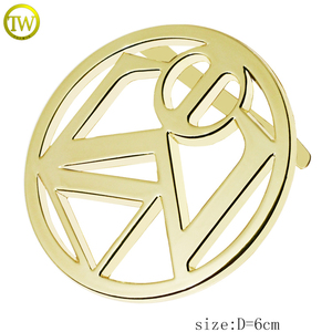 Fibbia per Cintura Personalizzata con Lettere Cave, Accessorio Placcato Oro per Donna, Fibbia in Metallo con Logo, Fibbia Scorrevole Regolabile, Produttori - Product Image 2