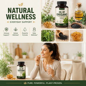 ODM OEM Gélules d'huile d'<span class=keywords><strong>origan</strong></span> infusées à l'huile de nigelle, formule naturelle à base de plantes, complément alimentaire pour le soin quotidien du corps - Product Image 4