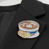 Épingles personnalisées avec logo sur mesure, en métal, émail doux teinté, pour vêtements