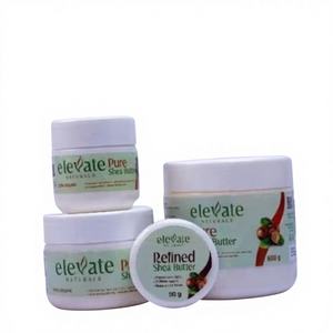 AfroNatura Premium 500g Manteca de Karité Nilotica para el Cuerpo, Tarro Recargable, 36 Meses de Duración, Impresión Serigrafiada, Origen Uganda - Product Image 2