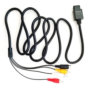 คุณภาพสูงเอสเอวี คอมโพสิต เอส-วีดีโอ RCA สายวิดีโอเสียง AV สำหรับนินเทนโด 64 N64 SNES เกมคิวบ์ NGC - Product Image 2