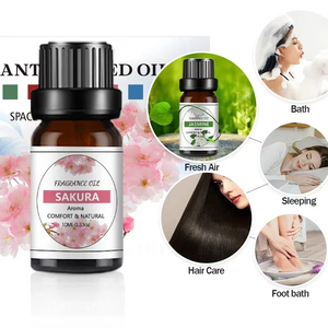 10มล. 100% น้ำละลายน้ำได้น้ำมันหอมระเหยกลิ่นกุหลาบคุณภาพสูงสำหรับครัวเรือนรถยนต์น้ำหอมกระจายความชื้นชุด - Product Image 5