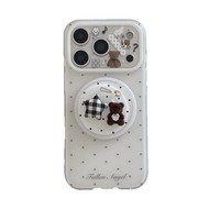 Funda Protectora Magnética de Doble Capa de Cuero PU con Diseño de Estrella Estilo Coreano para las Series 13/14/15 para Mujer