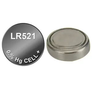 China Betrouwbare Leverancier 1.5V Ag Knop Cel Batterij Alkaline Ag Serie Lr521 Ag0 Voor Horloge/Auto/Rekenmachine