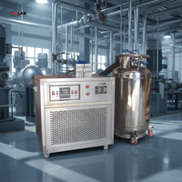 Cryostat pour essai d'impact, chambre basse température à refroidissement par azote liquide, réservoir cryogénique pour essai d'impact