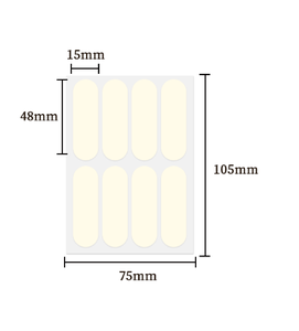 顔のしわ用テープ 夜用 柔軟なフルフェイスフェイシャルテープ しわを滑らかにし、細かい線を消す 額用しわ防止パッチ - Product Image 6