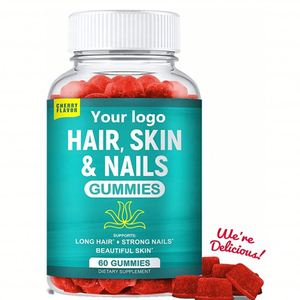 Faible MOQ, Marque Privée, Vitamines Gélifiées Véganes Économiques pour Ongles, Peau et Croissance Capillaire en Capsules - Product Image 5