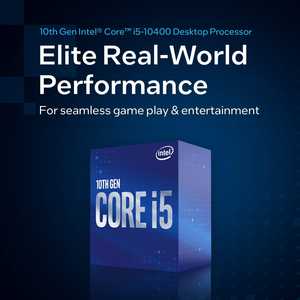โปรเซสเซอร์ <span class=keywords><strong>Intel</strong></span> <span class=keywords><strong>Core</strong></span> รุ่น10th <span class=keywords><strong>I5</strong></span> <span class=keywords><strong>I5</strong></span>ที่<span class=keywords><strong>10400F</strong></span> 6คอร์ LGA1200หน่วยประมวลผล <span class=keywords><strong>I5</strong></span> <span class=keywords><strong>Intel</strong></span> 10400,<span class=keywords><strong>I5</strong></span>-10500,<span class=keywords><strong>I5</strong></span>-10505,10600และ10600KF <span class=keywords><strong>I5</strong></span>-10600K - Product Image 4