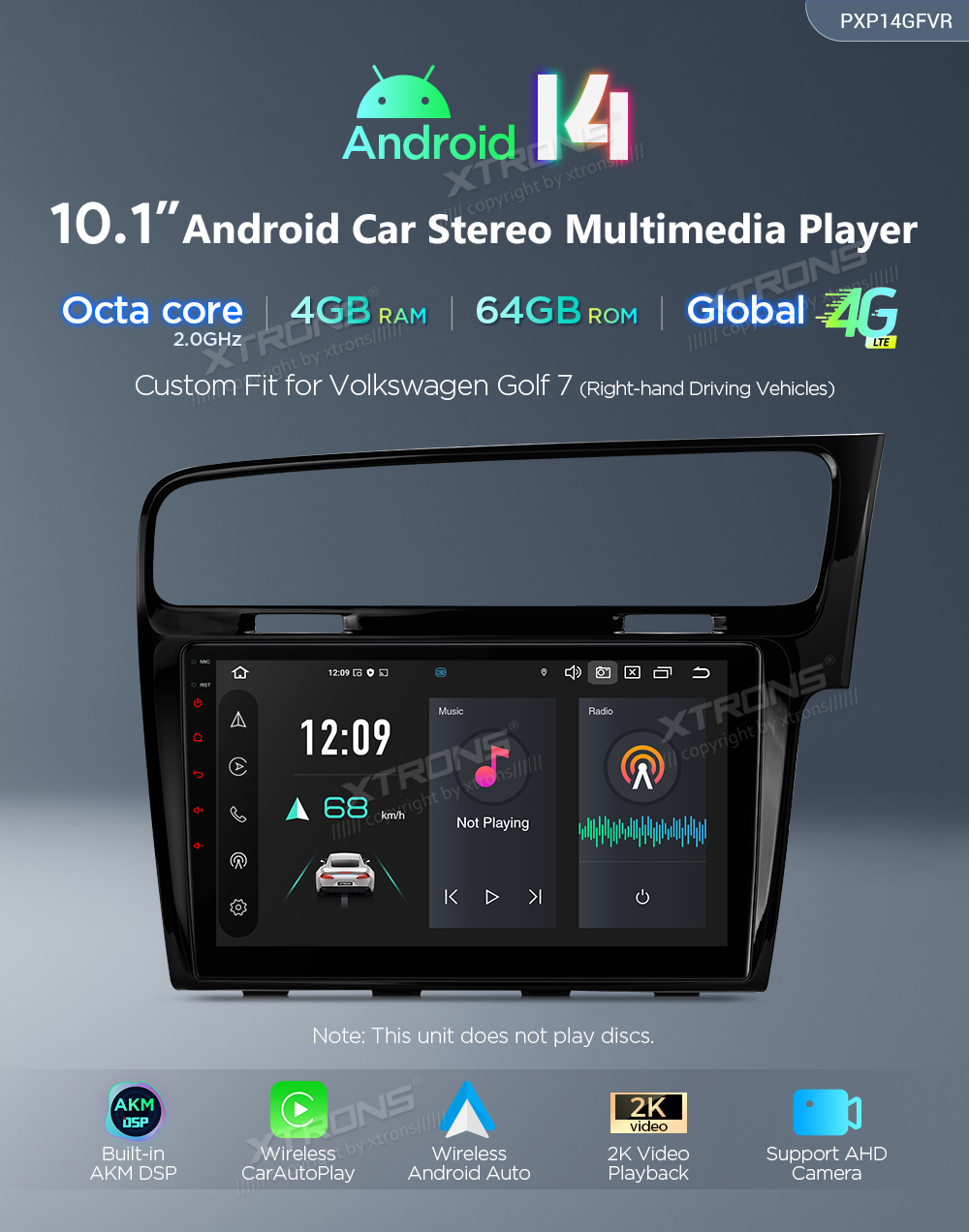 カーオーディオ Xtrons 10inch Android car player Amazon.co.jp: XTRONS 10インチ 2din カーナビ AndroidOS 車載PC