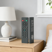 Télécommande vocale sans fil OEM/ODM à alimentation unique, compatible avec les boîtiers Smart TV