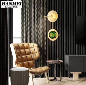 โคมไฟติดผนังเหล็ก LED สไตล์โมเดิร์นสำหรับห้องนั่งเล่น ห้องนอน ข้างเตียง โรงแรม HM-8201B โคมไฟติดผนังสำหรับโรงแรม HM-8201B HM-8201B HM-8201B Wa - Product Image 3