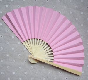 Personalized Wedding <b>Hand</b> <b>Fans</b> Custom Crafts Bamboo Style Paper <b>Fans</b> for Weddings and Special Occasions - Product Image 2