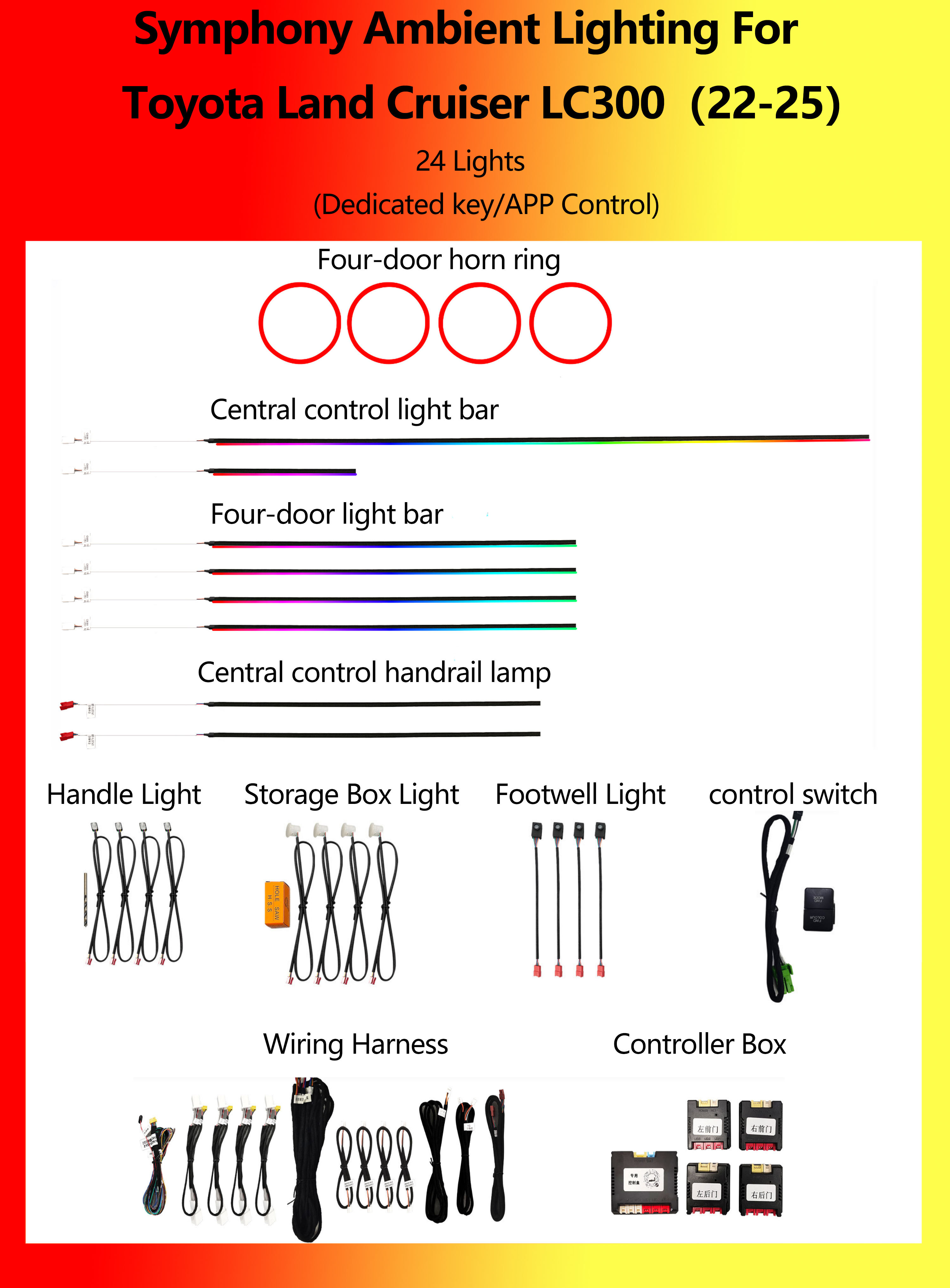 โตโยต้า แลนด์ครุยเซอร์ LC300 ซิมโฟนี 24 ไลท์