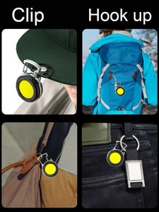 Mini Linterna LED Ultra Brillante para Llavero, Multifuncional, Recargable, Luz de Trabajo, para Exteriores, Senderismo, Camping, Linterna COB - Product Image 3