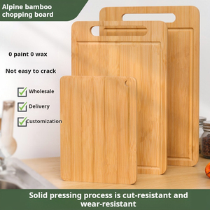 Tabla de cortar de bambú para una conveniente Recolección y pago de utensilios de cocina - Product Image 2