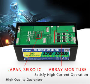 รับประกัน <span class=keywords><strong>3</strong></span> ปีแบตเตอรี่ Lifepo4 Pack 6000 รอบลึกแบตเตอรี่พลังงานแสงอาทิตย์ Bms 4s2p ในตัว 12v 12ah - Product Image 3