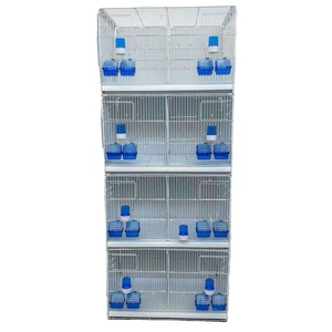 Jaula de Cría de Aves de Estilo Clásico Plegable de Hierro de Alta Calidad en Oferta para Viajes - Product Image 4