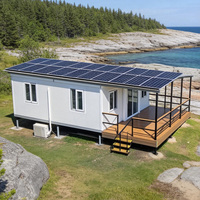 Casa Container Modulare Prefabbricata Espandibile con 2 Camere da Letto, Design Moderno, Solare Fotovoltaico, Chiavi in Mano, Completamente Arredata, Certificata CE, 20 piedi