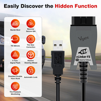 Analizador de motor USB Vgate VLinker FS FEPS para FORD Scan OBD2 escáner HS CAN MS herramienta de diagnóstico de coche