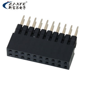 Toptan XFE 2.54mm 0.64x0.4SQ çift satırlar kadın Pin başlık bağlayıcı Pitch bağlayıcı - Product Image 4