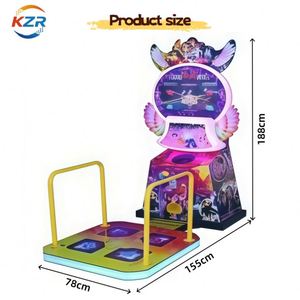 Machine de danse d'arcade pour enfants, mini-machine de jeu de danse à monnayeur, jeu de danse rythmique pour enfants pour centre commercial et salle de jeux - Product Image 5