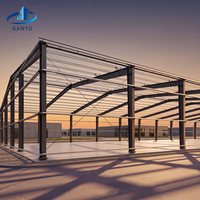 Structures en acier pour entrepôts industriels, portails métalliques, bâtiments préfabriqués sur mesure, fournisseur OEM