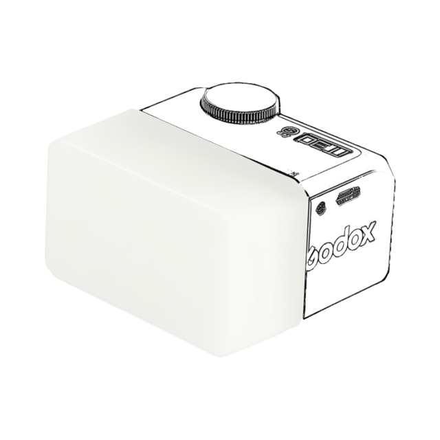 Godox Soft Light Cover Plastic Speedlite Flash Diffuser for It30 Pro No Light Leakage for Camera Flash