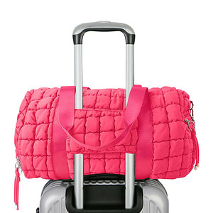 Bolsa de Viaje Deportiva Informal, Duradera, Ligera, con Cierre, de Gran Capacidad, para Gimnasio, Fin de Semana, Avión, para Mujer - Product Image 4