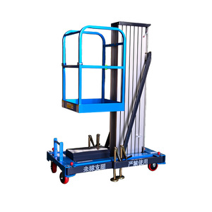 Piattaforma di Sollevamento Elettrica Monoposto 6M 8M 10M, Elevatore Personale, Ponteggio Elettrico - Prezzo di Fabbrica - Product Image 3