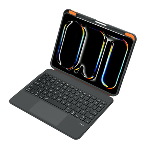 เคสคีย์บอร์ดอัจฉริยะรุ่นใหม่ <span class=keywords><strong>Magic</strong></span> Keyboard Pro 11 M4 2024 พร้อมแทร็คแพดแบบมัลติทัช หมุนได้ 360 องศา สำหรับแท็บเล็ต 5.3 นิ้ว ไฟแบ็คไลท์ 7 สี - Product Image 3