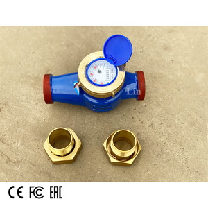 メーカー価格1/2シングルマルチジェット2インチ鋳鉄銅体積冷水温水メーター - Product Image 2