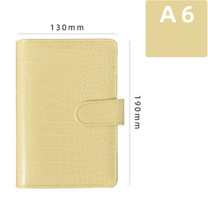 Clips de reliure à anneaux spirales personnalisés A4 A5 A6, classeur économique, organiseur en cuir Filofax, agenda, calendrier <span class=keywords><strong>2021</strong></span>, carnet - Product Image 3