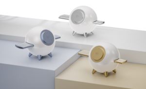 Station de charge rapide sans fil 15W 3in1 Lampe de nuit de bureau Cube de charge magnétique Support de téléphone <span class=keywords><strong>pliable</strong></span> Charge rapide pour la maison - Product Image 3