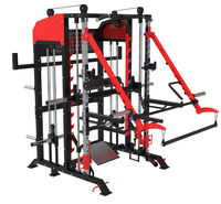 Machine de résistance multifonctionnelle, équipement de gymnastique multifonctionnel à usage domestique, nouvelle plaque de câble et cadre en acier Nylon