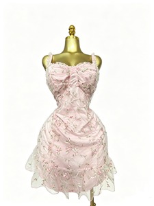 Abiti e <span class=keywords><strong>Vestiti</strong></span> Vintage in Pizzo di <span class=keywords><strong>Cotone</strong></span> per <span class=keywords><strong>Donna</strong></span> di Alta Qualità, Vendita all'Ingrosso, Opzioni di Seconda Mano, Spedizione Casuale - Product Image 3